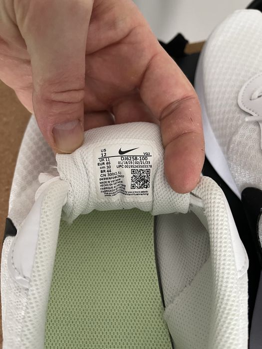 Кросівки Nike US 12. 30см