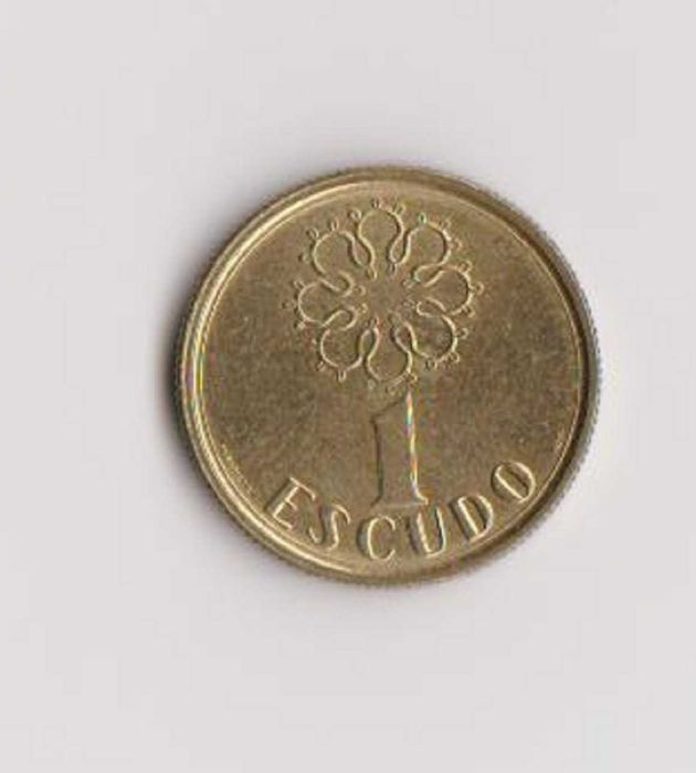 Moedas de 1$00 RP anos 1986 a 1998 e 2000 Módulo Menor Latão Niquelado