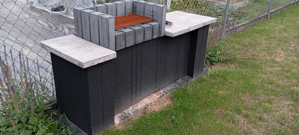 Grill betonowy palenisko
