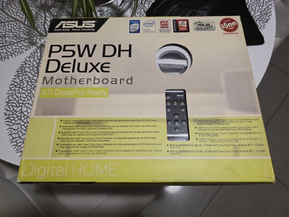 NOWA UNIKAT płyta główna ASUS P5W DH Deluxe BOX