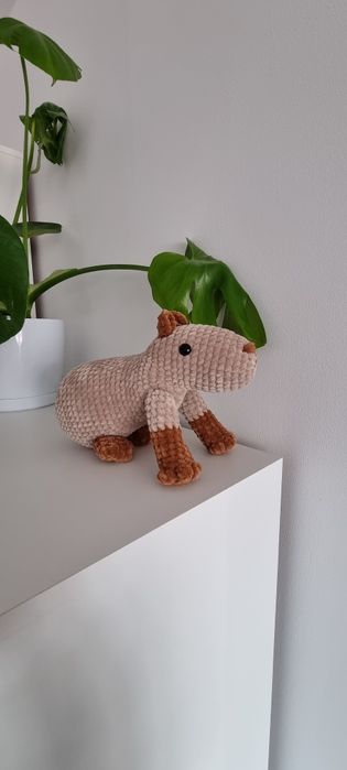 Kapibara na szydełku