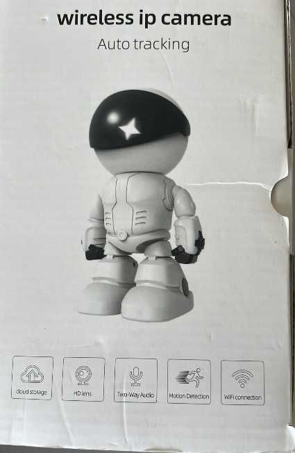 Robot Wireless IP Camera QC01 – Novo - Envio Gratuito