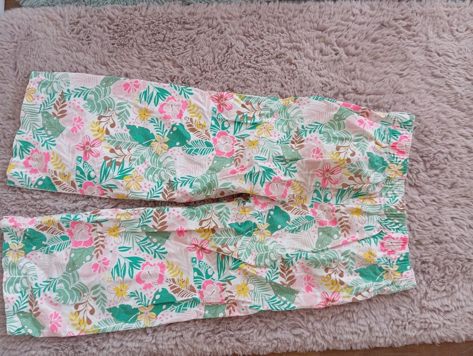 Spodnie 3/4 dla dziewczynki