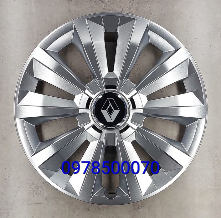 Ковпаки Рено R15 Renault Сценік Меган Кенго Кліо Логан Сандеро Лагуна