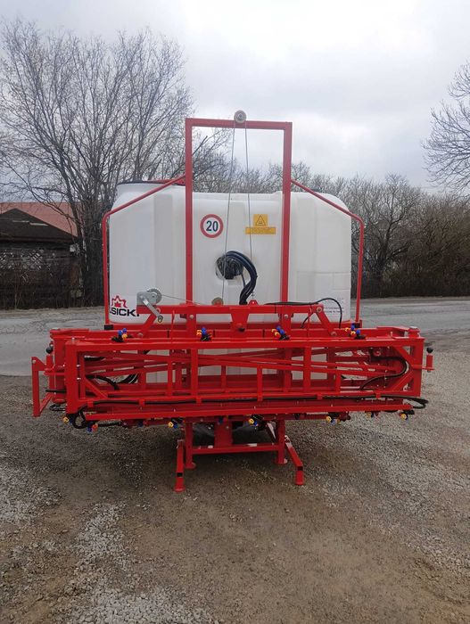 OPRYSKIWACZ zawieszany LISICKI zawór 3oprawa stabilizacja hydrauliczna