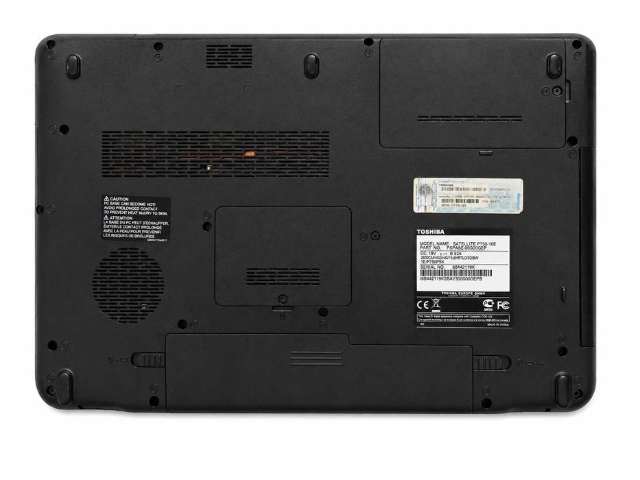 Vendo portátil Toshiba Satellite P750-10E exclusivamente para peças