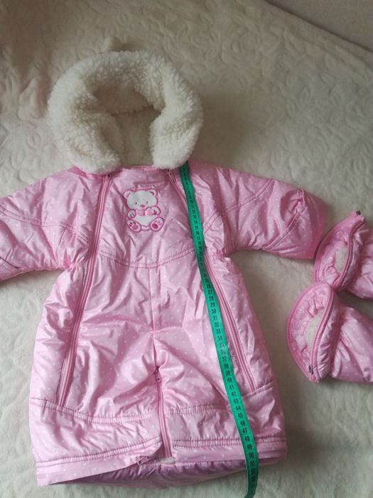 Зимний комбинезон для девочки!