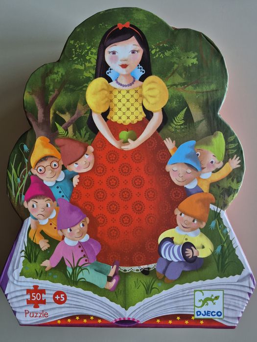 Snow White Puzzle + 5 Years (50 Pieces)
