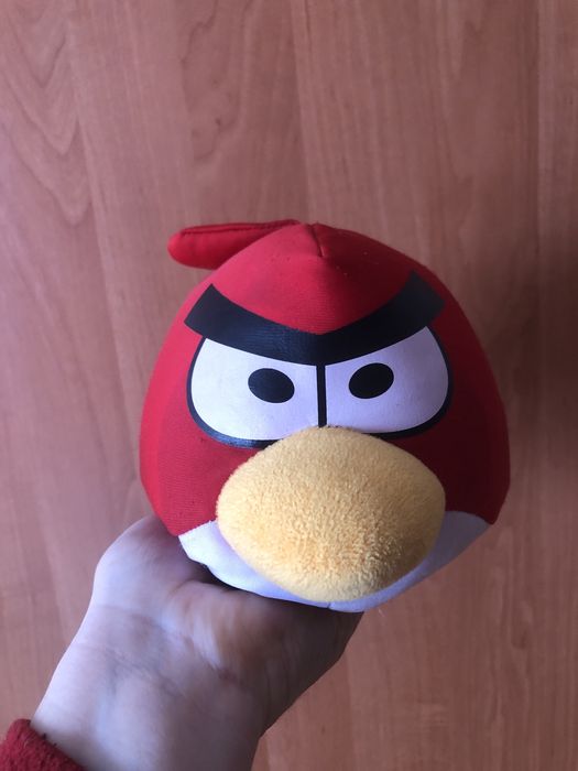 Мяка іграшка мягкая игрушка ворона енгрі бьордс angry birds пташка