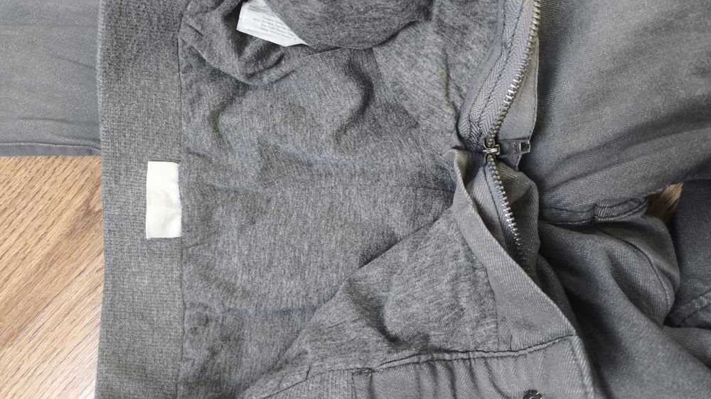 Spodnie dziecięce ocieplane dresem r.146