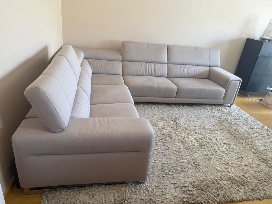 Sofá de Canto Grande – Conforto e Design Moderno