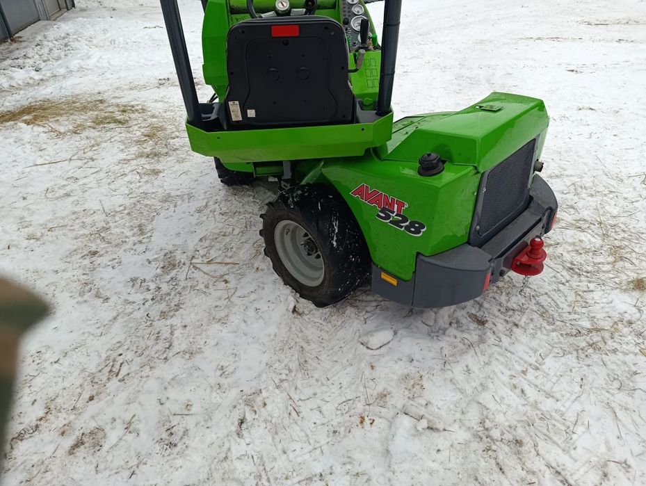 AVANT 520 4x4 teleskopowa 528 jcb cat bobcat weideman multione ...