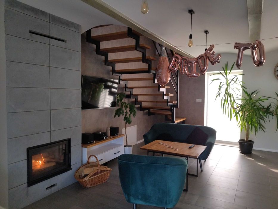 Domek do wynajęcia z sauną, jacuzzi oraz chatą solną