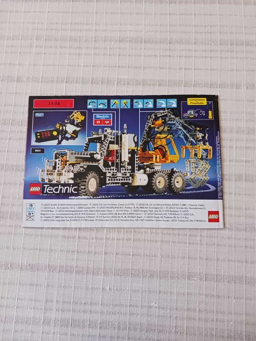 Trzy prospekty klocków Lego, 1993