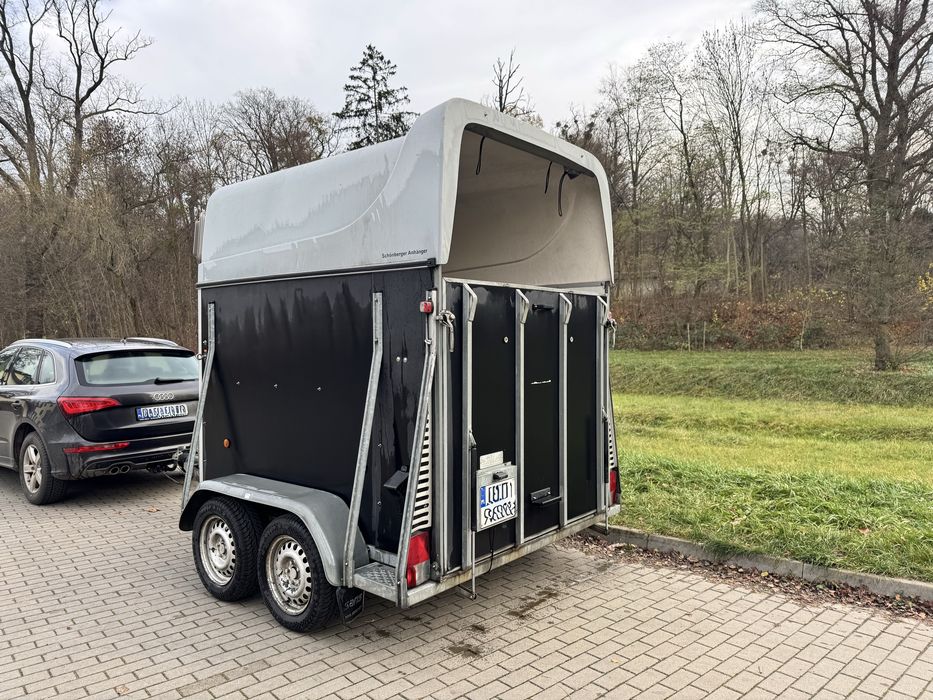 Przyczepa dwukonna Saris 2000DMC