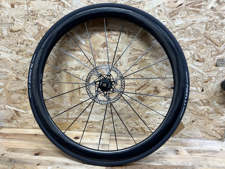 Bicicleta Rodas disco carbono Elite Drive 40mm - raios carbono