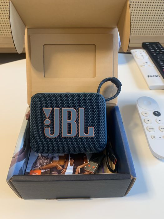 JBL Go 4 Blue (Оригінал, Повний комплект, Стан нової)