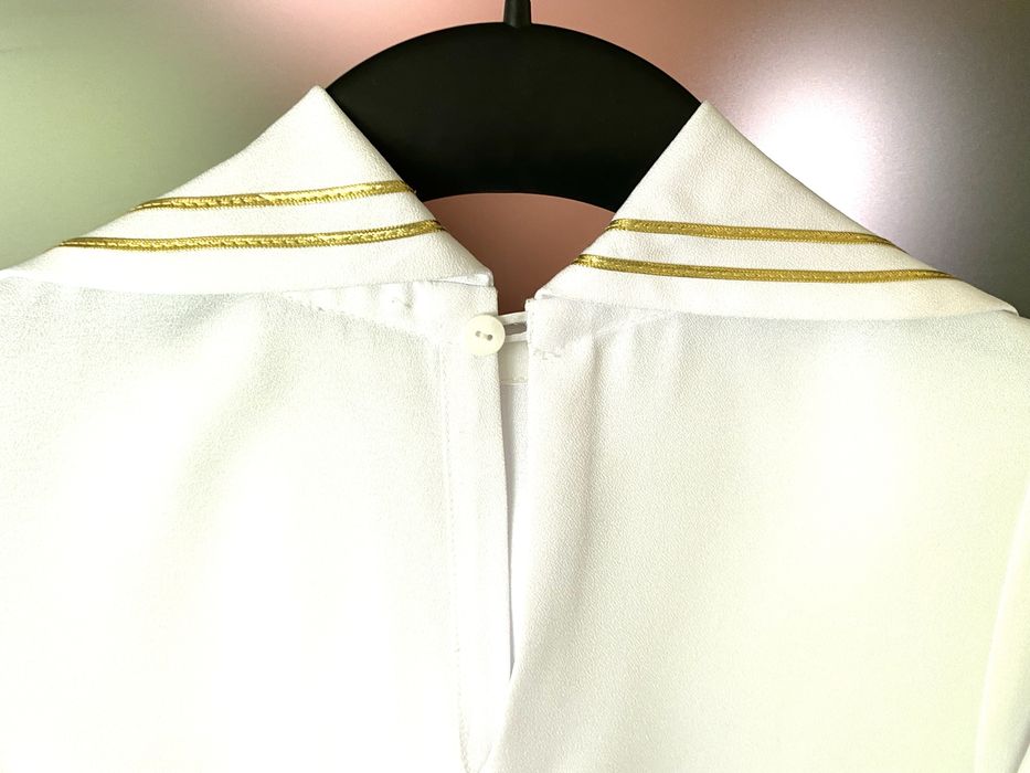 Alba NOWA chlopieca z żorżety, PREMIUM - 122cm dlugosci