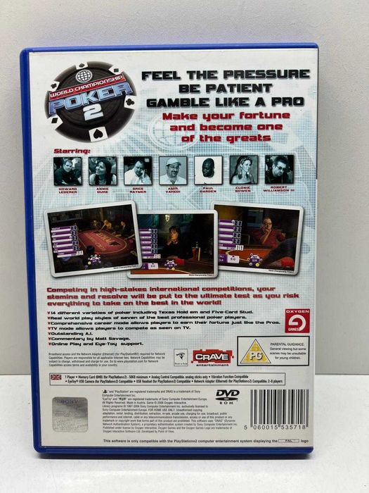 PS2 - World Championship Poker 2