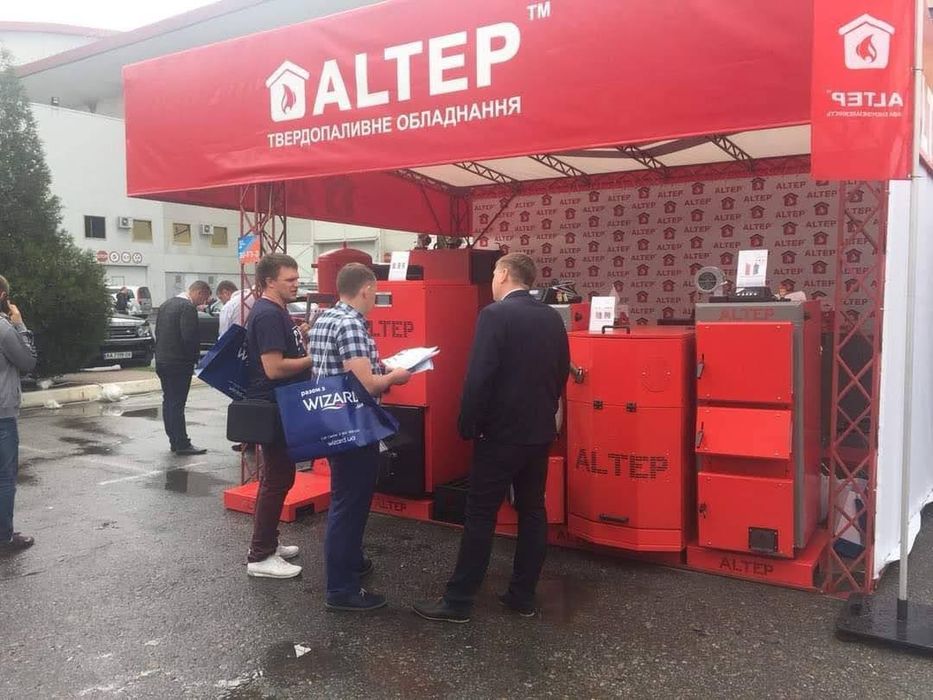 ‼️ Твердопаливний Котел Тривалого Горіння АЛЬТЕП жаростійка Сталь.