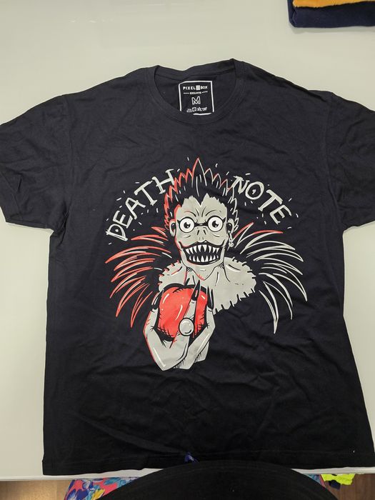 Tshirt Death Note geek pixel box