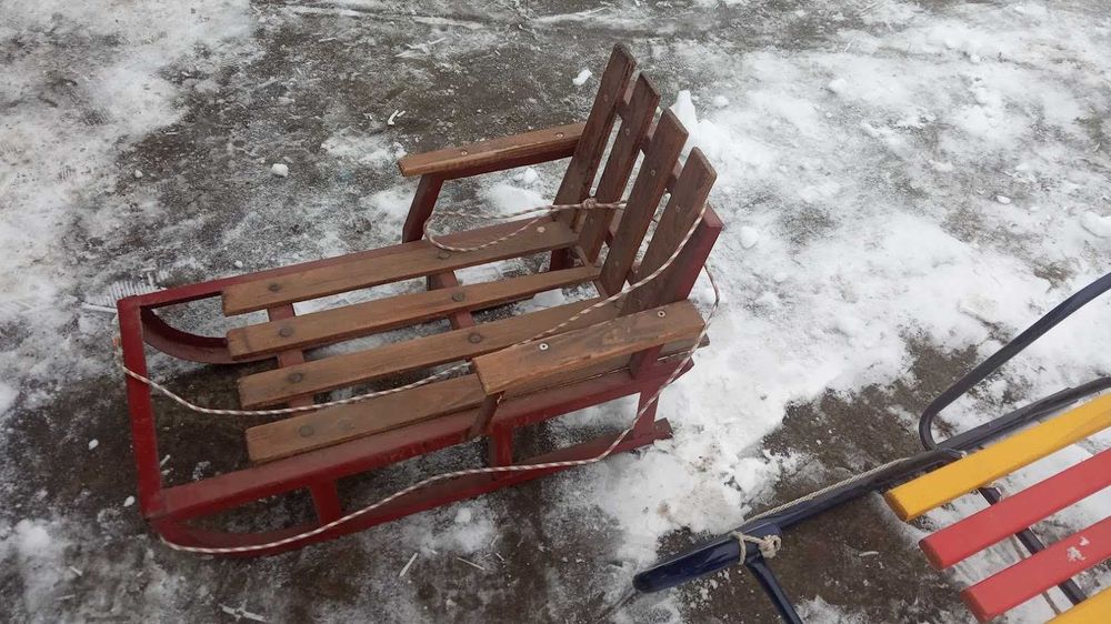 Санчата дитячі фабричні