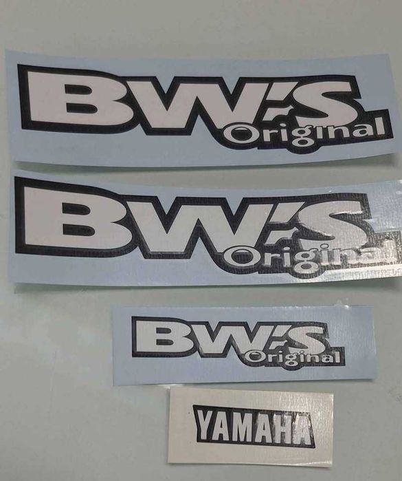 yamaha BW`s kit autocolantes cinza/branco 2 modelos