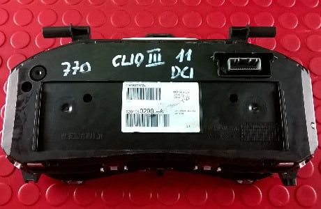 Quadrante / Painel de Instrumentos 8201060299A - RENAULT CLIO III