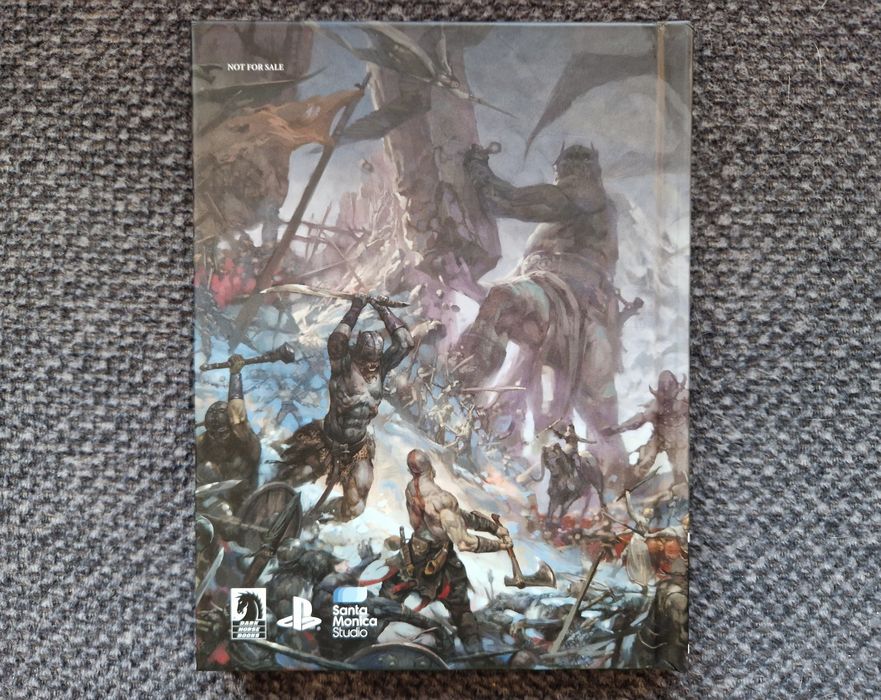 Livro de Arte Art Book God Of War Ragnarok