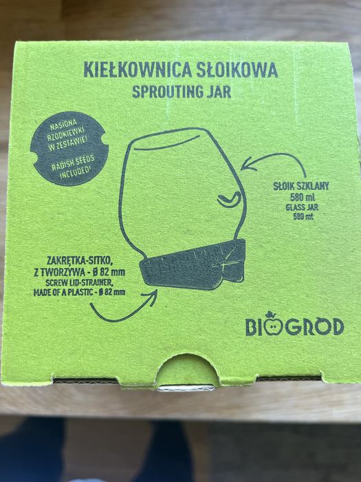 Kiełkownica słoikowa