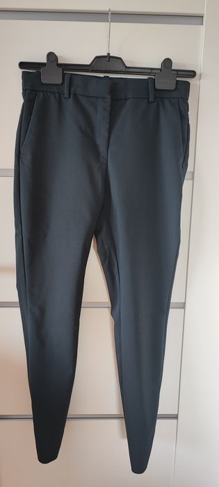 Eleganckie spodnie granatowe h&m roz.40