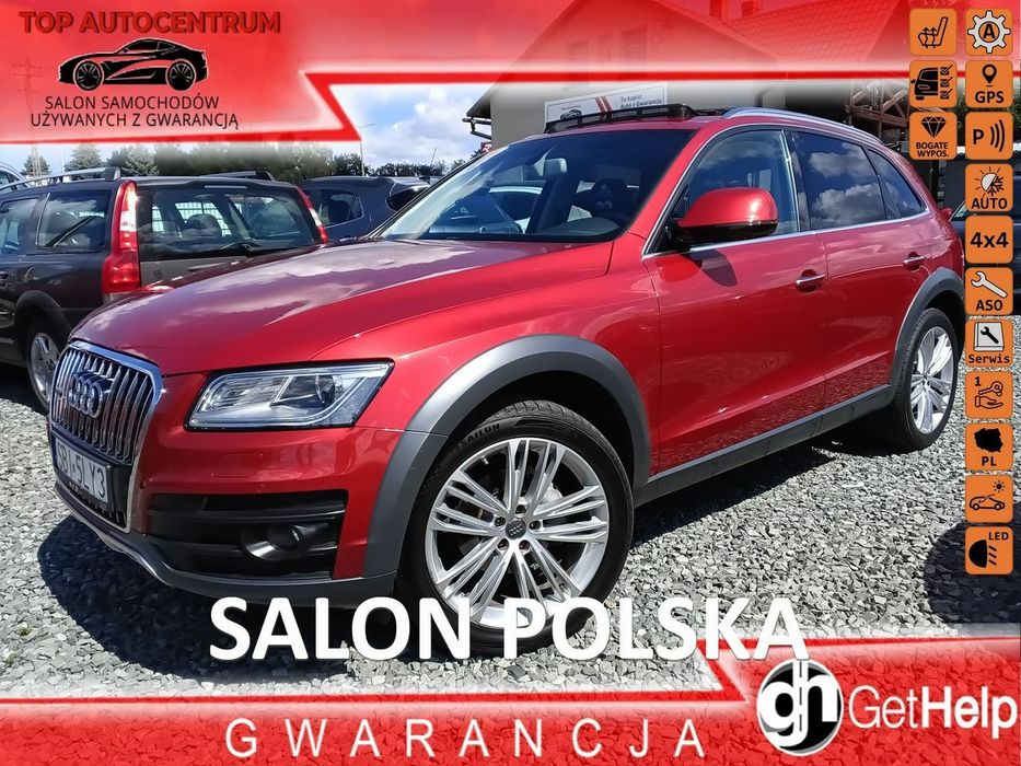 Audi Q5 High Line 2.0 TDI 190 KM Quattro Klimatronic  Navi Kamera LED Salon PL