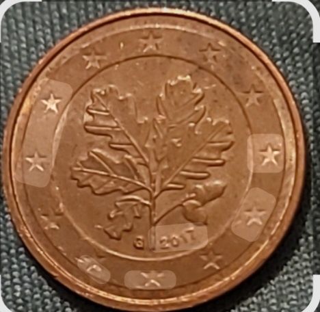 Moeda 0,02€, Alemanha 2017