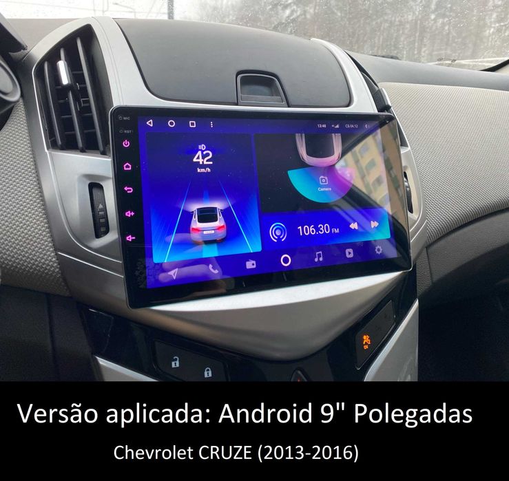Rádio 2DIN Chevrolet CRUZE (2009 até 2015) • Android GPS 4+32GB
