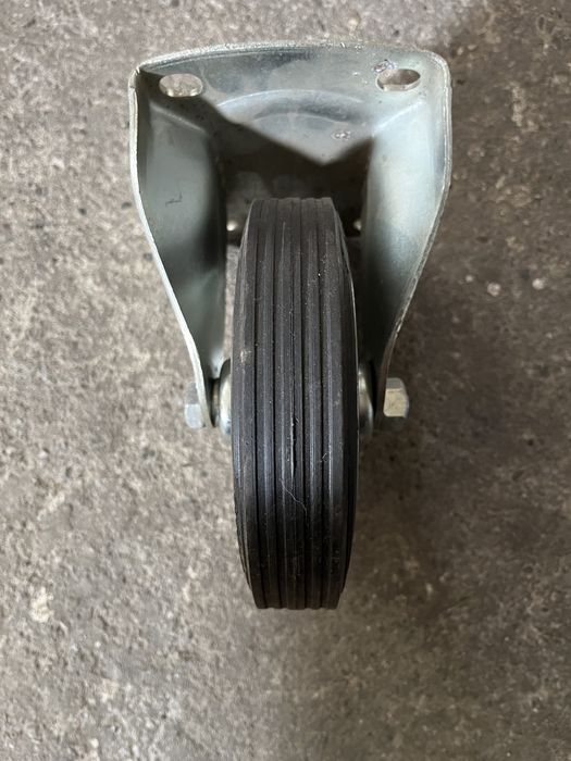 Koła metalowo-gumowe w obudowach stałych - Zabi 160x30 - 2 szt.