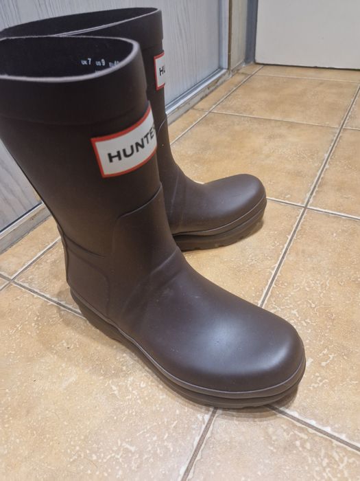 Kalosze Hunter 40 brązowe