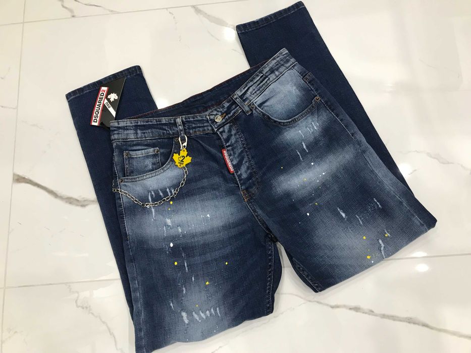 DSQUARED 2 Spodnie Jeansowe roz. 54