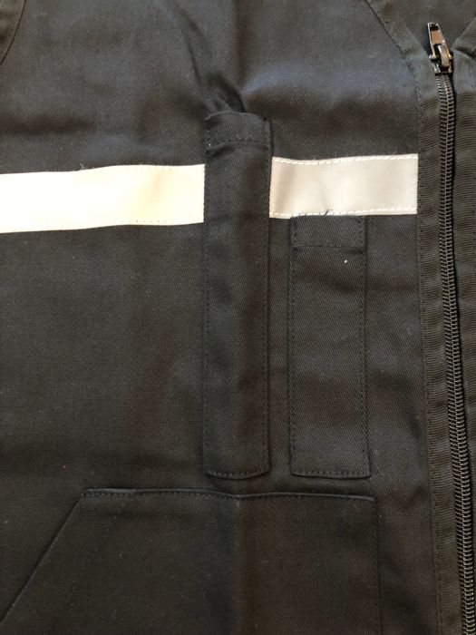 Coletes de trabalho, com fita refletora. Novos