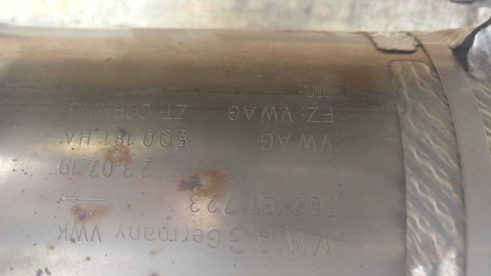 катализатор vw audi skoda Фильтры сажевые (DPF)