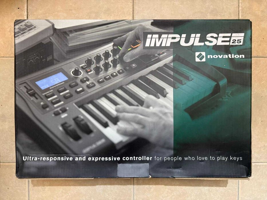 Novation Impulse 25 MIDI Keybord