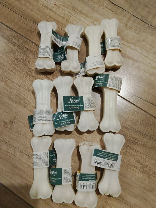 Zestaw kostek wapiennych dla psa