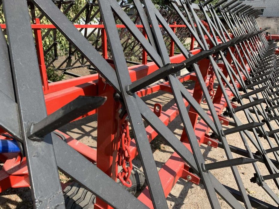 Сцепка зубових борін БГ Борона гідравлічна зубова під МТЗ