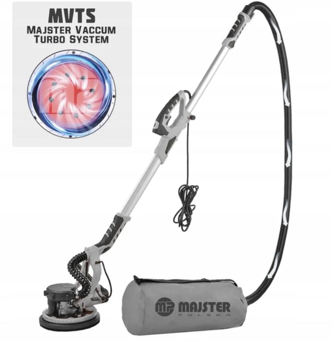 Szlifierka Żyrafa do Gipsu Gładzi Tynku Ścian 2000 W Torba Akcesoria