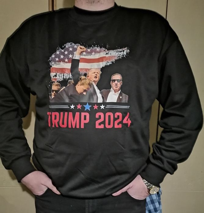 Свитер, толстовка Трамп, 2024, Trump