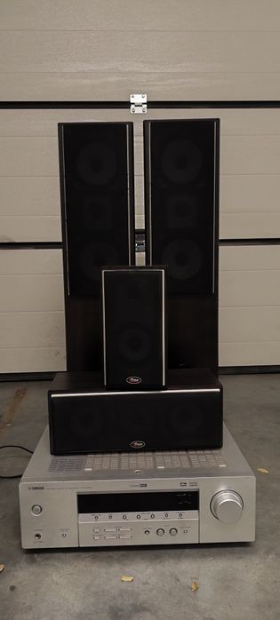 Głośniki Prism audio amethyst HT-150 oraz amplituner yamaha HTR-5930