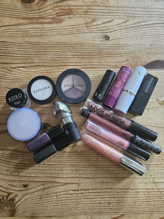 Zestaw kosmetyków MAC Smashbox Guerlain Kat von D Collistar