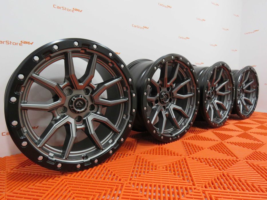 Jantes Fuel Rebel 18 x 9j et -12 5 x 127 Look Beadlock