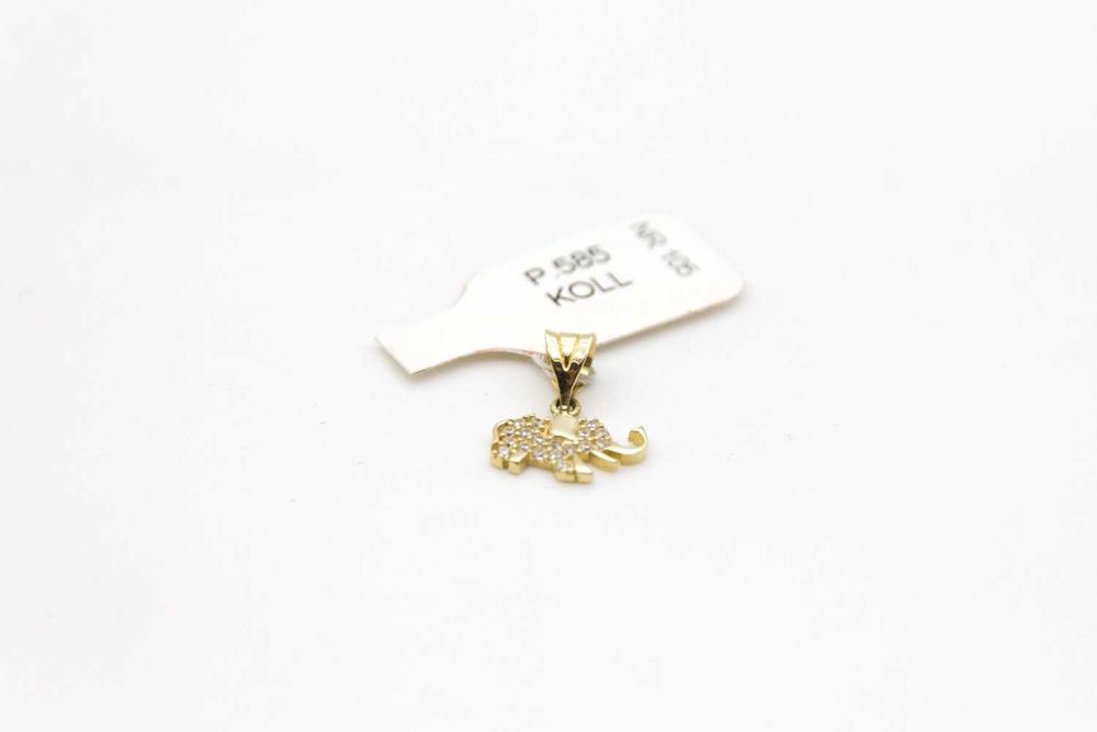 Piękna Nowa Złota Zawieszka P.585 W. 0,68G Nr.105 Kołłątaja