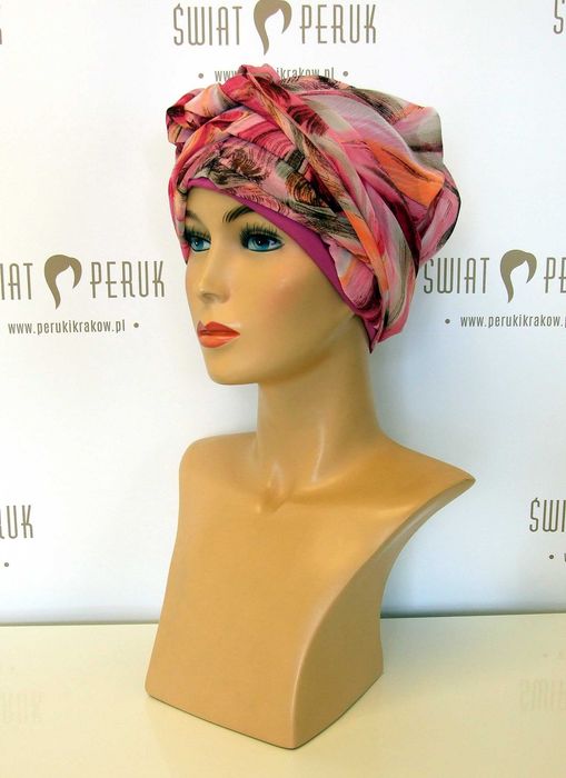 Turban z długim wiązaniem Starachowice
