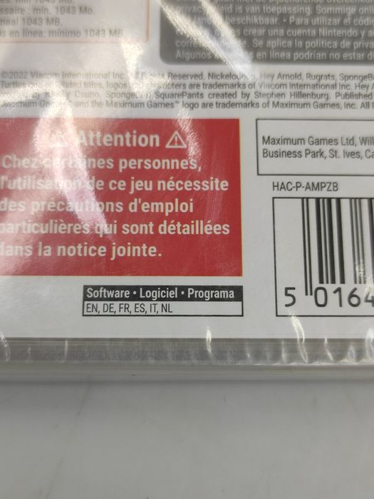 Na Lewara Gra Nintendo Switch Nickelodeon Kart Racers